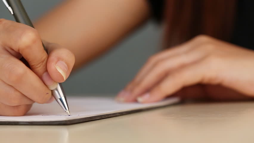 Write on the paper