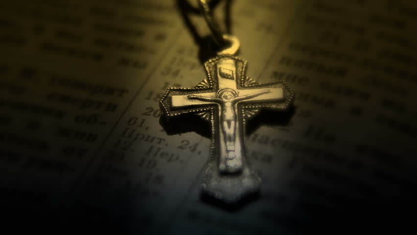 Close Up Of A Rosary With Crucifix Stock Footage Video 12013007 