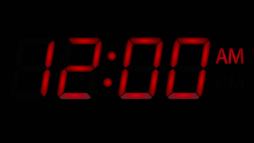 digital-alarm-clock-display-animation-stock-footage-video-3117811