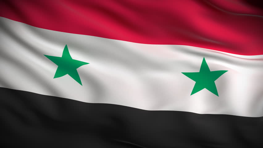 Syrian Flag HD. Looped. Stock Footage Video 1821593 - Shutterstock