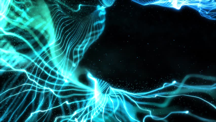 Blue DNA Code With Genetic Background - LOOP Stock Footage Video