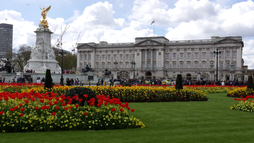 London, United Kingdom - June 17: Full Hd 1080p. Time Lapse Of 