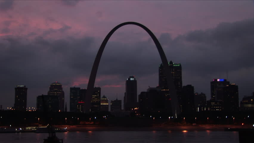 City Of St. Louis Skyline, Missouri, USA Stock Footage Video 2379266 - Shutterstock