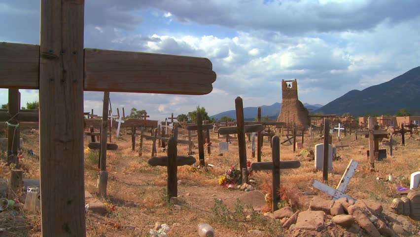 Old West Graves Stock Footage Video Shutterstock