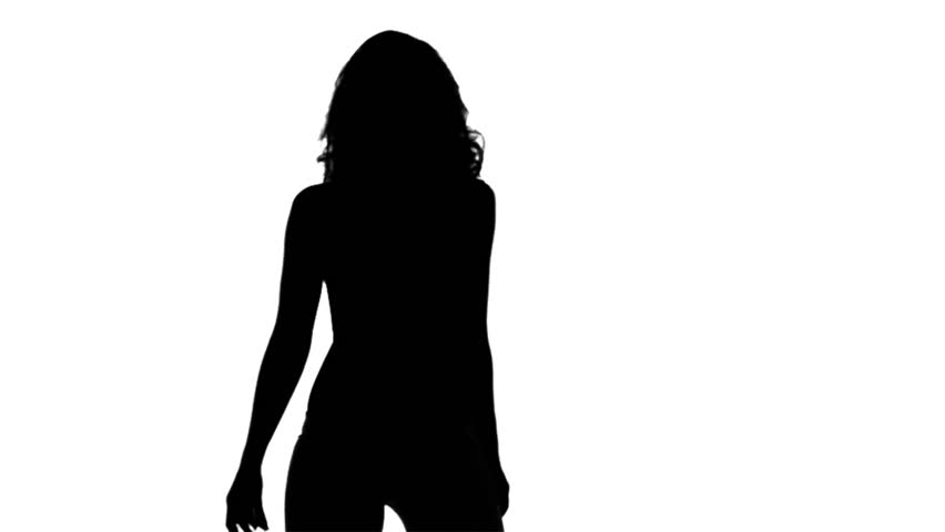 Sexy Dancer Shadow Silhouette Stock Footage Video 2590133 Shutterstock 7231