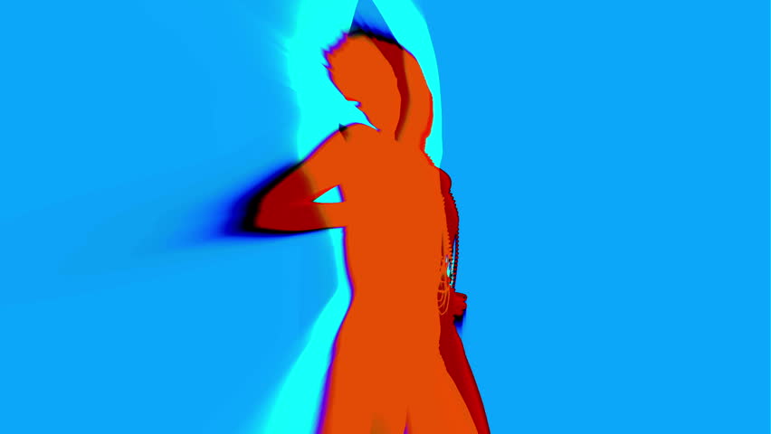 Sexy Dancer Shadow Silhouette Stock Footage Video 2590133 Shutterstock