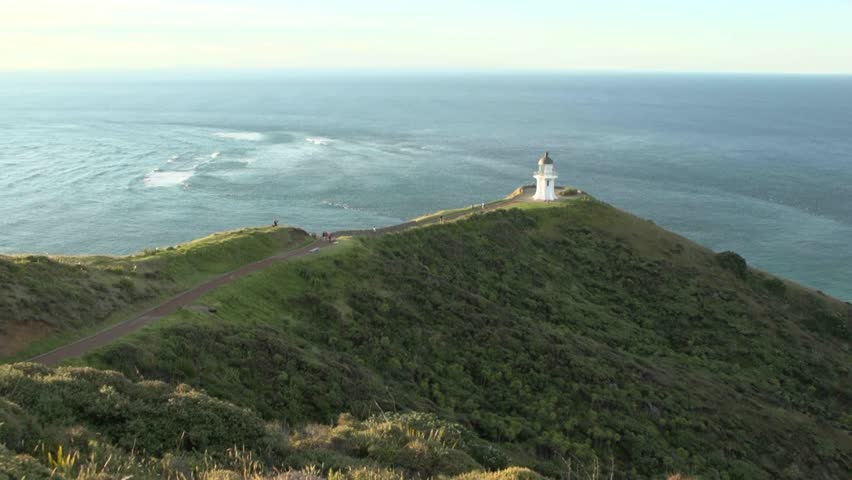 Cape Reinga New Zealand November 2012 View Along Walkway