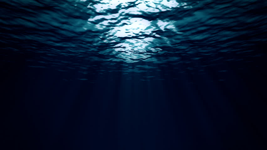 deep inside sea