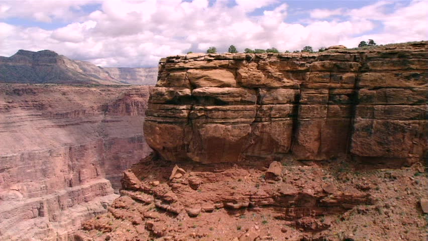 aerial-shot-of-the-top-of-a-plateau-stock-footage-video-3915479