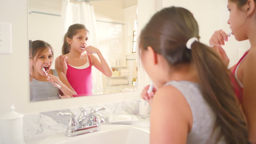 girl masterbates with bathroom sink