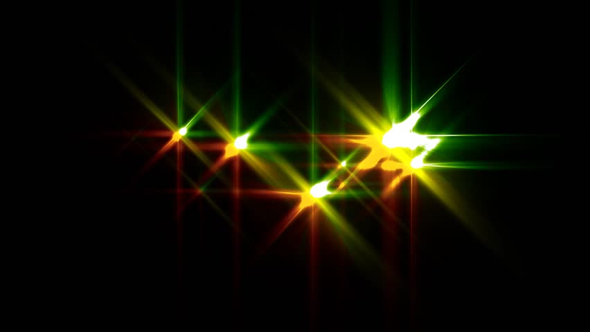 Animated Random Flashing Stage Lights Stock Footage Video 4951910