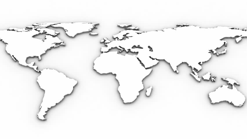 world map white background stock footage video 5131757 world map white background