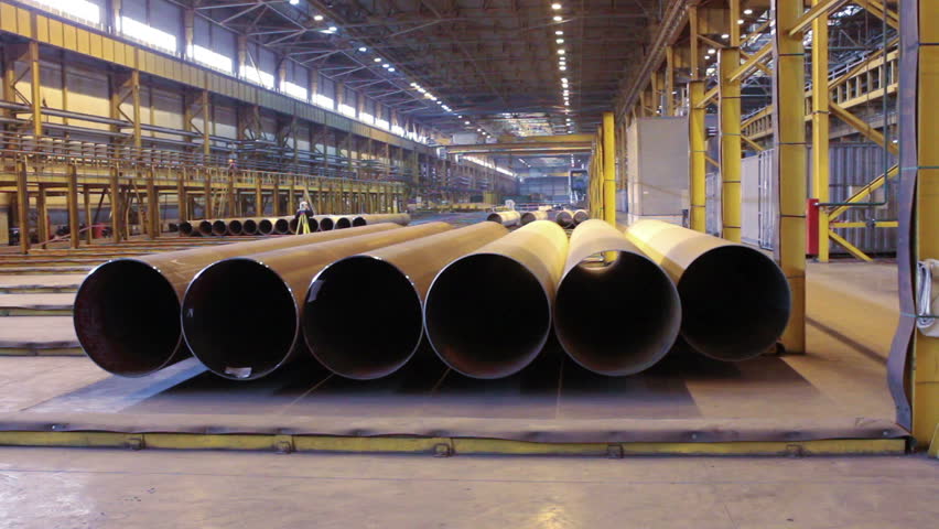 big-diameter-pipes-stacked-on-the-floor-pipe-rolling-plant-russia-stock-footage-video-6326477