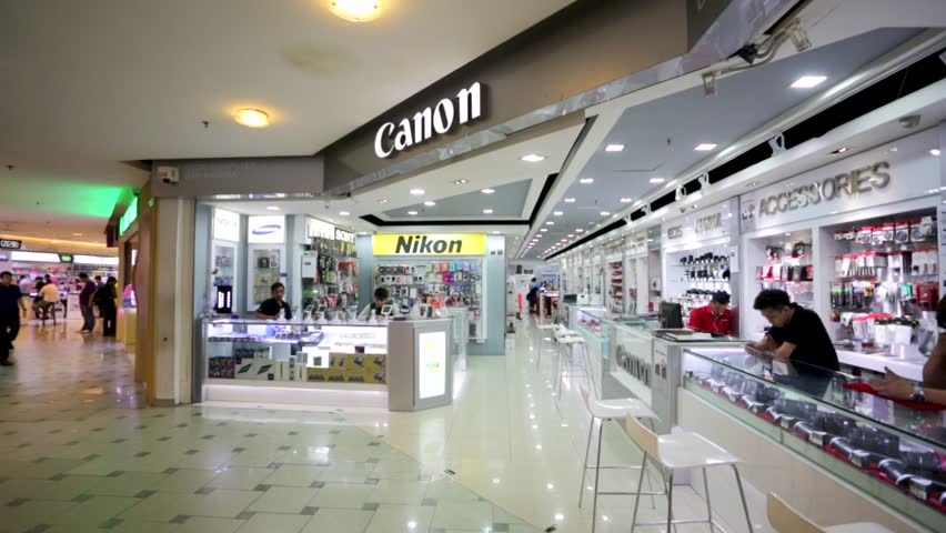 kuala lumpur malaysia circa feb 2014 canon store at kuala lumpur malaysia circa feb 2014 canon store at