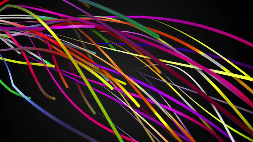 Abstract Rainbow Animation Footage Motion Background Video 3d
