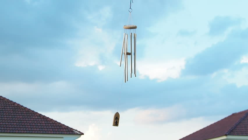 Metal Wind Chimes At Sunset Sequence Free Stock Video Footage From Videvo