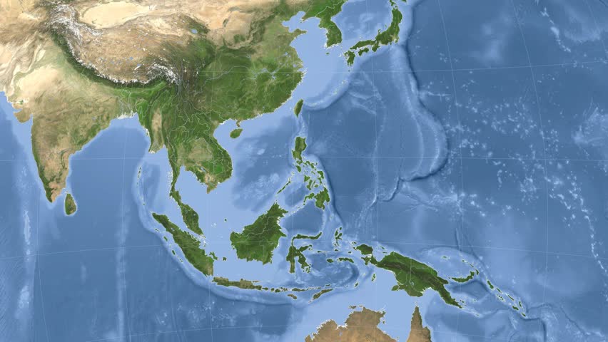 Philippines Map Stock Footage Video - Shutterstock
