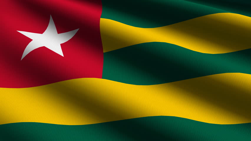 Togo Close Up Waving Flag - HD Loop Stock Footage Video 1185199 ...