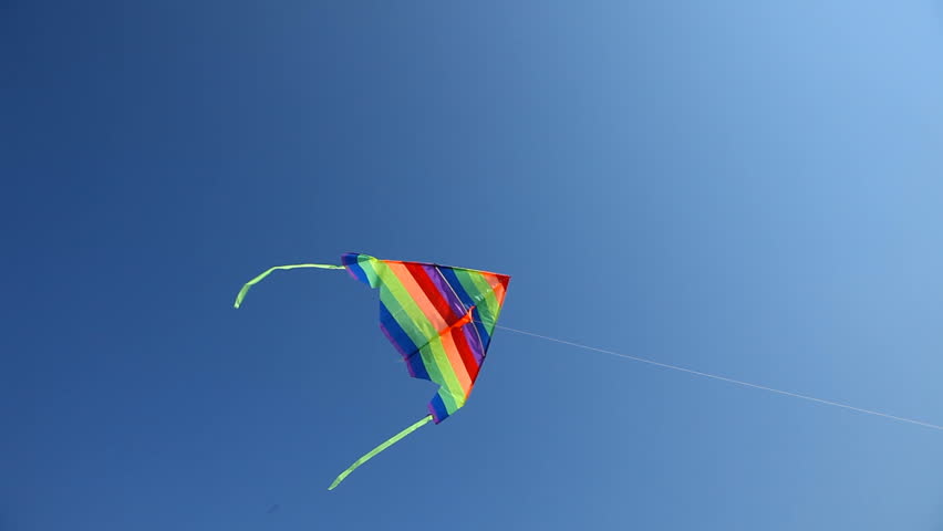 Kites Flying In The Sky Stock Footage Video 4123696 - Shutterstock