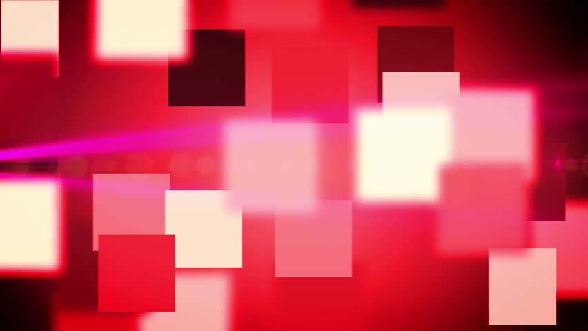 Red Animated Squares Background Loop Stock Footage Video 395479 ...