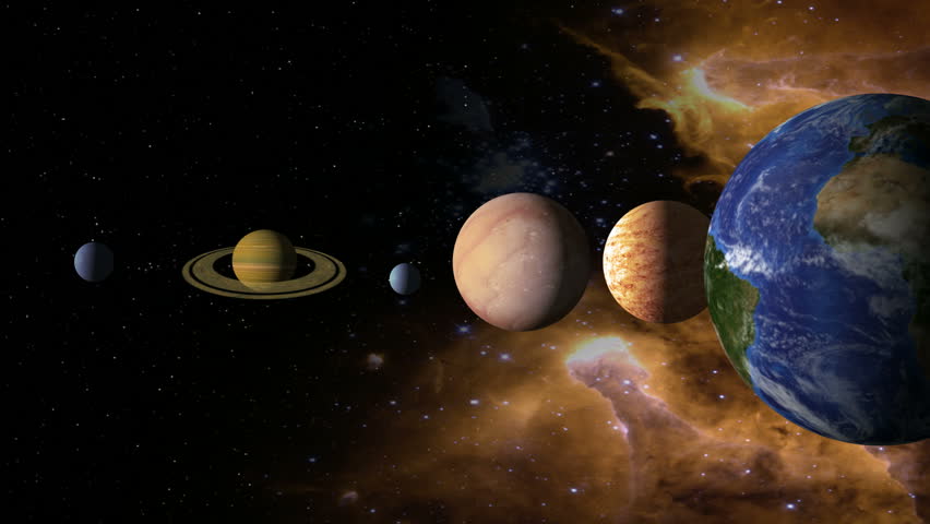 Solar System 2 - Images Courtesy Of NASA Stock Footage Video 170863 ...