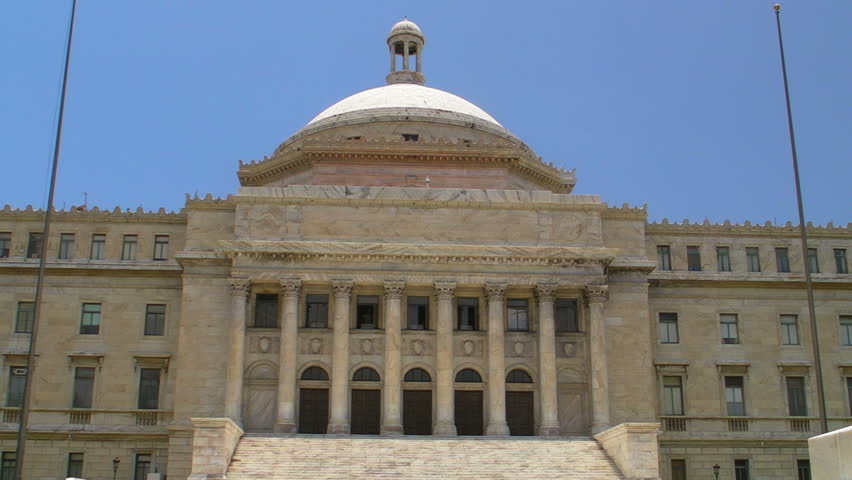 Puerto Rico Government Capitol Building Stock Footage Video 1808123 ...