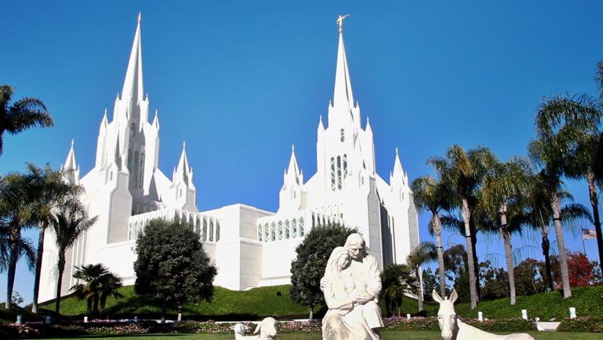 LA JOLLA, CA - Church Of Latter Day Saints Stock Footage Video 1825352 ...