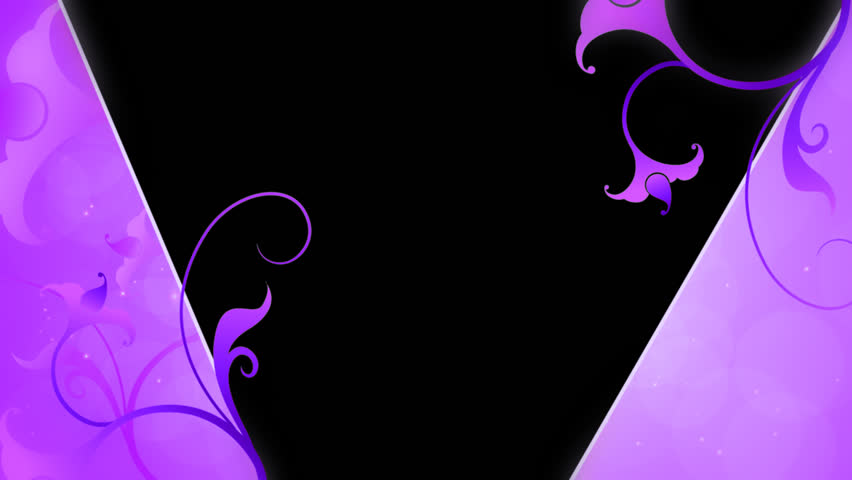 Purple Flourish Background Stock Footage Video 1958215 - Shutterstock