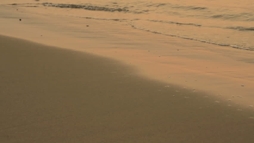 Waves Lapping Against Shore Stock Footage Video 2242276 - Shutterstock