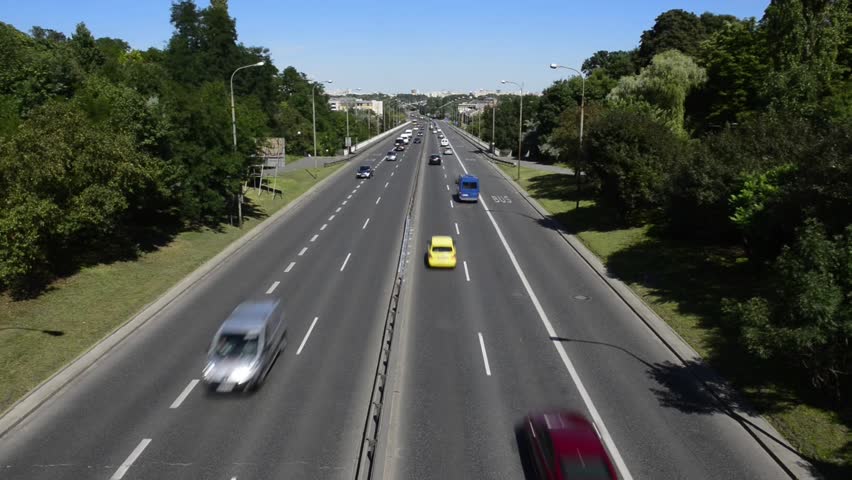 Highway In Warsaw City, Poland Stock Footage Video 2568260 - Shutterstock