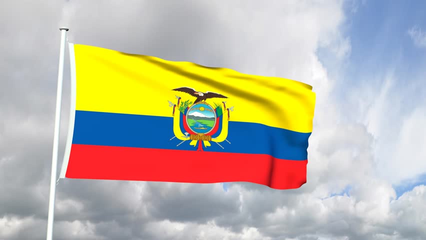 Flag Of Ecuador Stock Footage Video 2574461 - Shutterstock