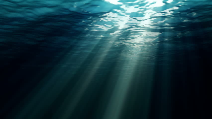 Cinema-quality Rendering Of An Underwater Scene With Moving Ocean ...