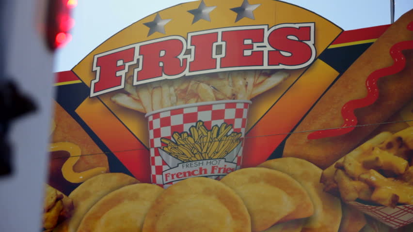 Hot Fries Sign