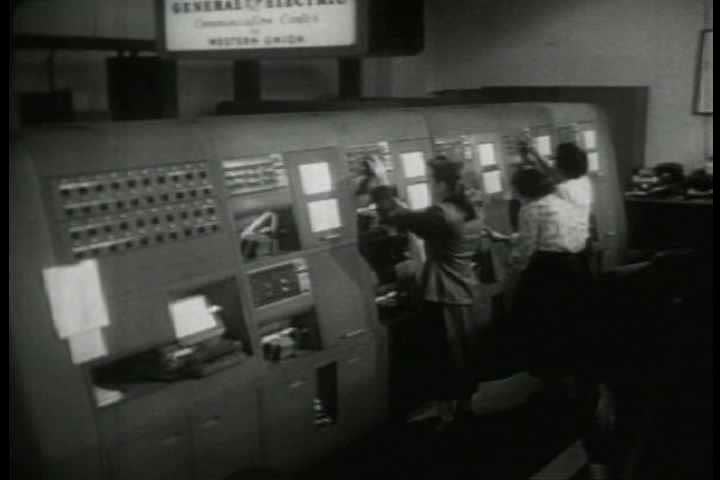 1940s - Archival Film Describing The Western Union Private Wire ...