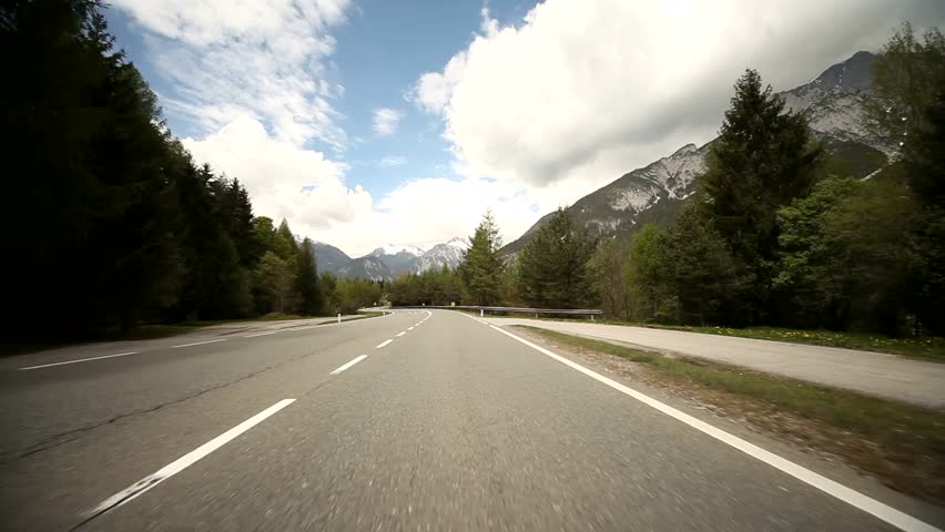 Car Driving Down A Country Road Stock Footage Video 1386289 - Shutterstock