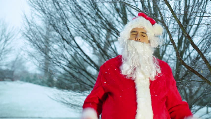 Laughing Santa Claus Stock Footage Video 5703437 - Shutterstock