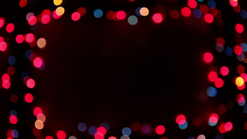 Blinking Frame With Bokeh Lights, HD 1080p, Loop Stock Footage Video ...