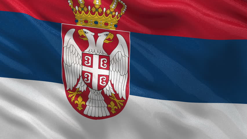 Serbian Flag Stock Footage Video - Shutterstock