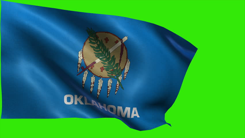 Oklahoma Flag Loop 1 Stock Footage Video 1373515 - Shutterstock