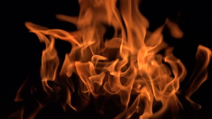 Fire Slowly Burning. Stock Footage Video 3697577 - Shutterstock