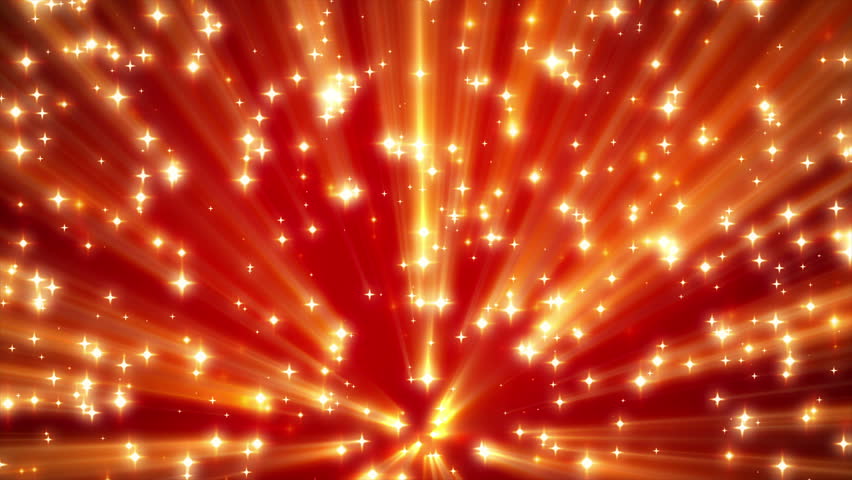 Red Moving Shine Stars On Vignette Background Loop 2 Stock Footage ...