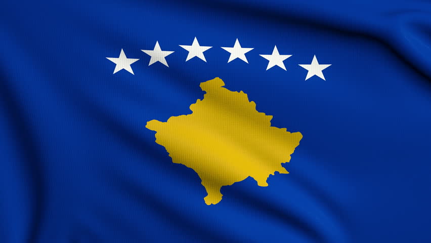 Flag Of The Kosovo Stock Footage Video 2579756 - Shutterstock