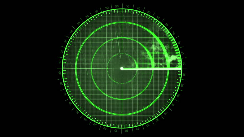 Radar Sweep Green. Stock Footage Video 24076 - Shutterstock